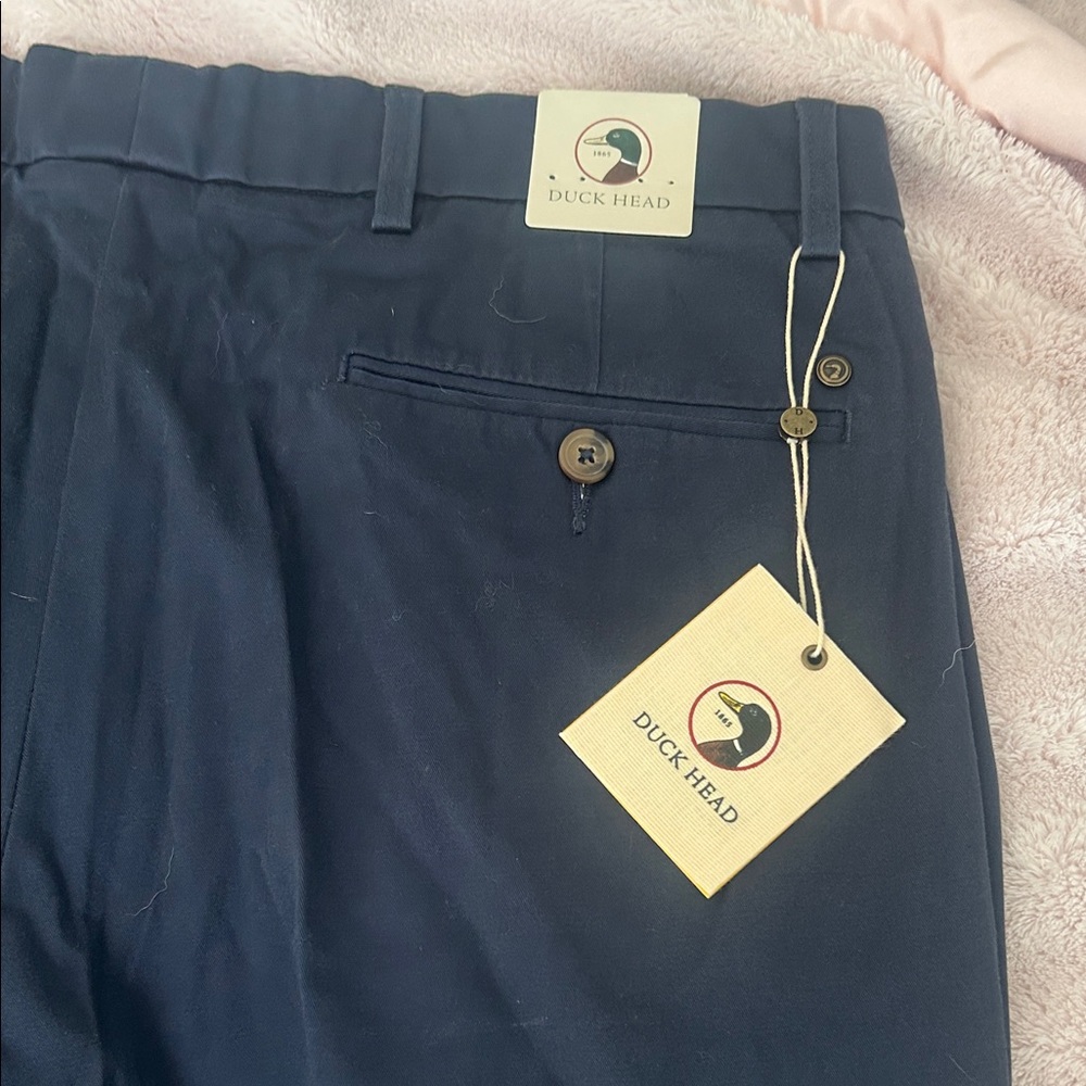 Duck Head Men's Dark Navy Chino Pants